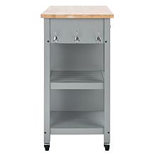 Safavieh Locklyn 1-Door 2-Drawer 2-Shelf Kitchen Cart