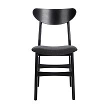 Safavieh Lucca Retro Black Dining Chair 2-pack