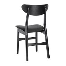 Safavieh Lucca Retro Black Dining Chair 2-pack