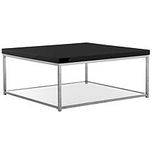 Safavieh Malone High-Gloss Coffee Table - Chrome Finish
