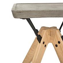 Safavieh Marcio Modern Concrete Side Table
