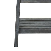 Safavieh Mayer Outdoor Bench with Shelf