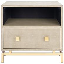 Safavieh Meilana 1-Shelf 1-Drawer Nightstand