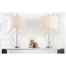 Safavieh Morocco 27" Glass Table Lamp