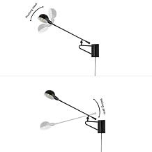 Safavieh Moxley 36.5" Black Iron Wall Sconce