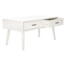 Safavieh Mozart Mid-Century 2-Drawer Coffee Table
