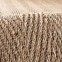 Safavieh Natural Fiber Casey 6' x 9' Seagrass Area Rug - Black  