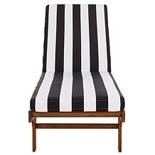 Safavieh Newport Lounge Chair in Yellow Stripe