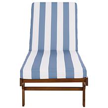 Safavieh Newport Lounge Chair in Yellow Stripe
