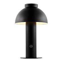 Safavieh Niara Rechargeable LED Table Lamp, Black, 11.5"
