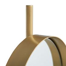 Safavieh Nicoli 12" Brass Accent Mirror
