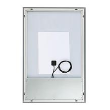 Safavieh Nolan 24" White Aluminum LED Mirror