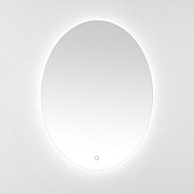Safavieh Nolan 24" White Aluminum LED Mirror