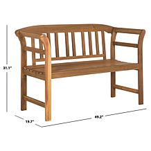 Safavieh Porterville 2 Seat Bench 