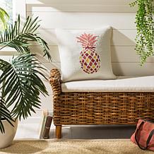 Safavieh Pure Pineapple 20" x 20" Outdoor Pillow
