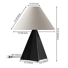 Safavieh Renzo Gold Resin Table Lamp 17" x 17" x 21.5"