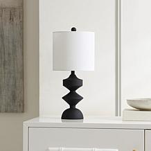 Safavieh Riza 19.5" Black Resin and Iron Table Lamp