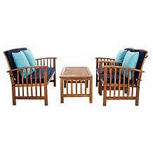 Safavieh Rocklin 4-piece Outdoor Living Set