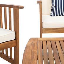 Safavieh Rocklin 4-piece Outdoor Living Set