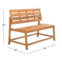 Safavieh Ruben Balcony Bench and Table