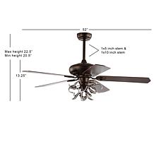 Safavieh Sensa 52" Ceiling Light Fan