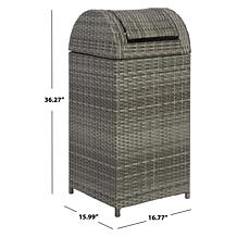Safavieh Serapis Trash Bin