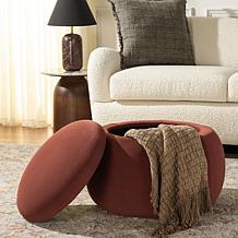 Safavieh Siara Round Storage Ottoman