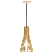 Safavieh Sonjay Natural MDF Wood and Iron Pendant