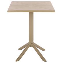 Safavieh Stella Square Bistro Table in Vibrant Yellow
