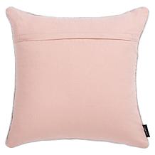 Safavieh Sunderland Snowflake Pillow in Pink