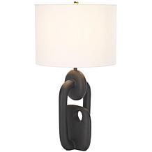 Safavieh Syrah Black Aluminium & Iron Table Lamp 25.5"