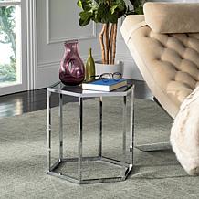 Safavieh Teagan Glass End Table
