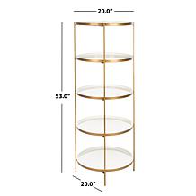 Safavieh Tia Round 5-Tier Etagere