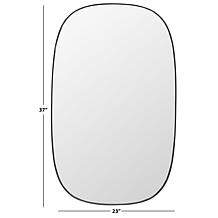 Safavieh Varia 23" Silver Iron Mirror