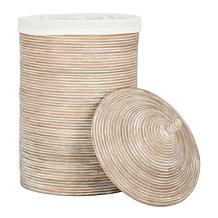 Safavieh Wellington Rattan Storage Hamper With Liner