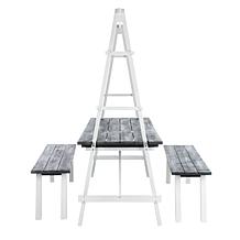 Safavieh Willamy 3-piece Outdoor Dining Set