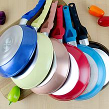 Safe-T-Grip 2-pack 9" Ceramic Coated Nonstick Frypans