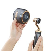 SALAV Retro Edition Fabric Shaver and Lint Roller, Titanium