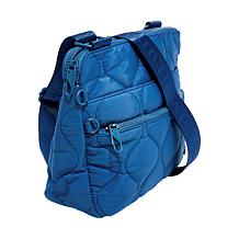 Samantha Brown To-Go Anti-Theft Multi Pocket Crossbody Bag