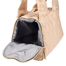 Samantha Brown To-Go Quilted Travel Hobo with Crossbody