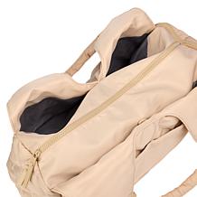 Samantha Brown To-Go Quilted Travel Hobo with Crossbody
