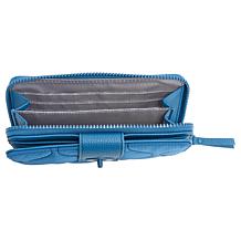 Samantha Brown To-Go RFID Turn Lock Quilted Wallet