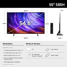 Samsung  55" Class S85H Series OLED 4K UHD Smart Tizen TV 26