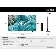Samsung 75" QLED Q7F Vision AI Smart 4K TV