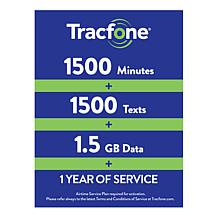 Samsung Galaxy A26 5G Tracfone w/1500 Talk/Text/Data Plan for 1 Year