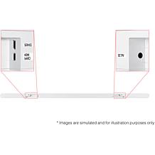 Samsung Ultra-Slim 3.1.2 ch Wireless Dolby ATMOS Soundbar w/Q-Symphony