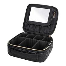 Sandy Lisa St. Tropez Makeup Bag in Black