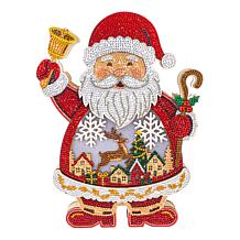 Santa 3D Glow Scene with LED light