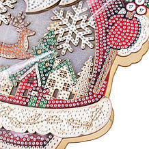 Santa 3D Glow Scene with LED light