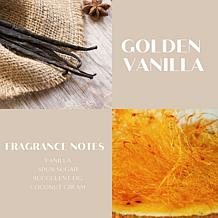 ScentWorx by Slatkin + Co. 2-Pack 14.5 oz. Golden Vanilla Candles